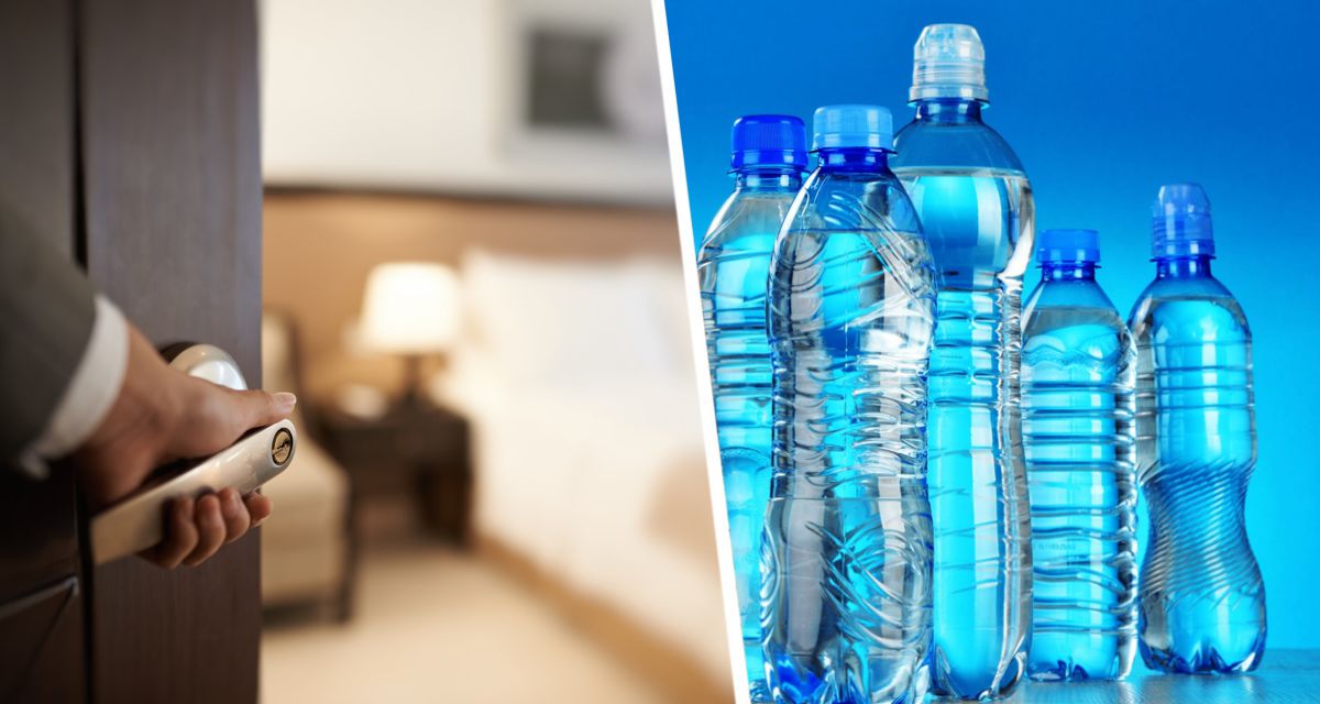 Туристам посоветовали всегда бросать бутылку с водой под кровать, когда  они входят в номер отеля