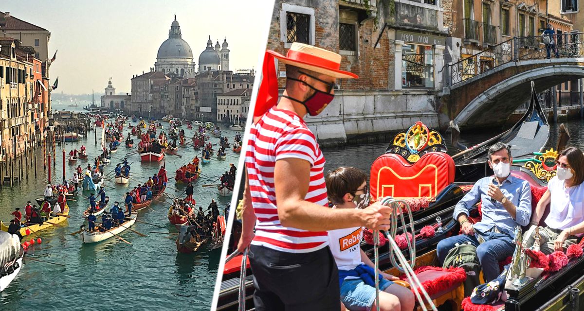 Туристам теперь нужно заплатить деньги и получить QR код для въезда в Венецию