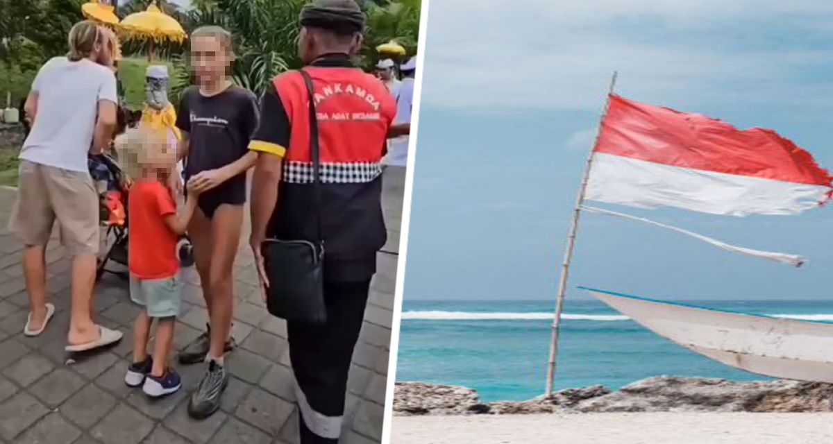 Семью российских туристов в плавках и шортах выгнали из храма на популярном курорте