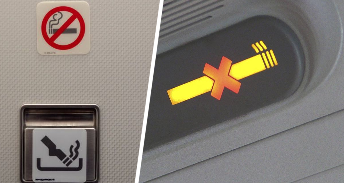 Пассажиры, наконец , осознали, почему в самолетах есть пепельницы
