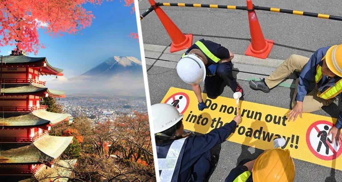 Чтобы не тошнило от туристов: в Японии загораживают знаменитую гору Фудзи от желающих сделать с ней селфи