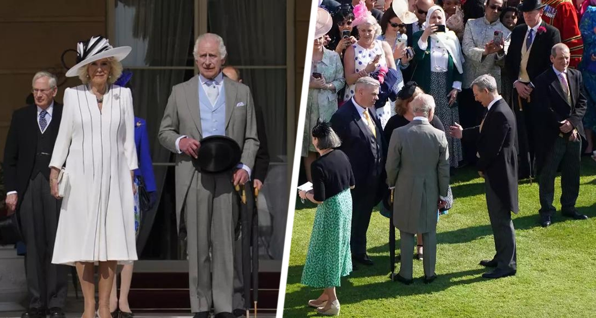 Король Чарльз устраивает первую вечеринку в саду при дворце в этом году, принца Гари туда не позвали