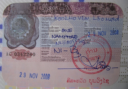 Виза в Лаос