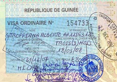 Виза в Гвинею