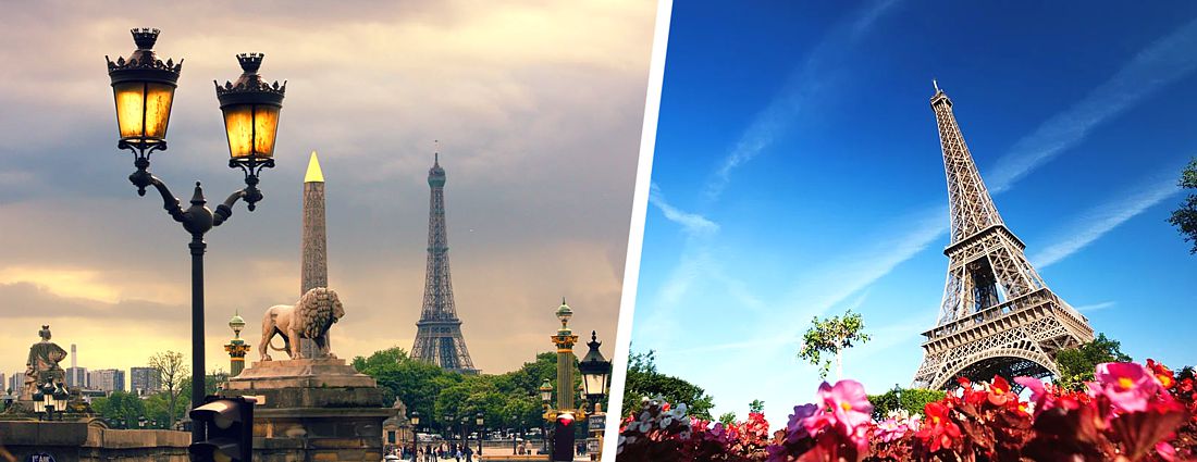5 лучших городов для празднования Дня влюбленных: Париж