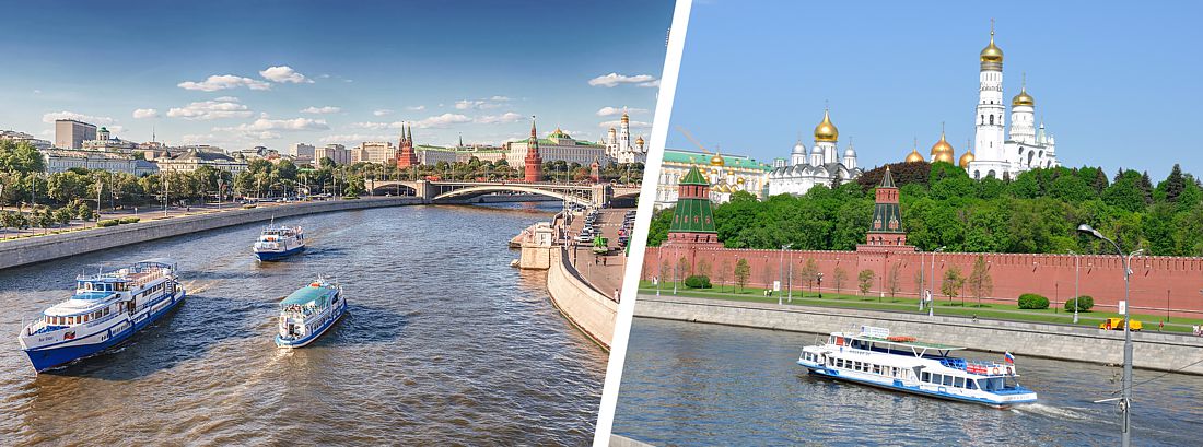 9 обязательных к посещению мест в Москве: теплоход по Москве-реке
