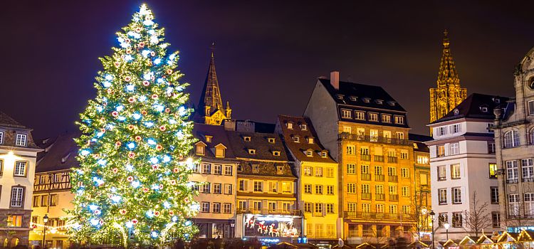 Рождественская елка в Страсбурге