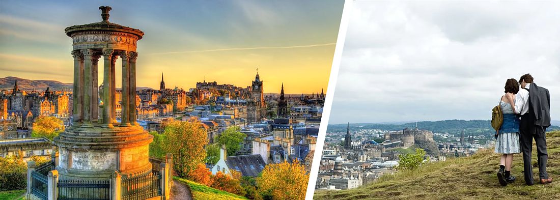 7 романтических городов Европы: Эдинбург