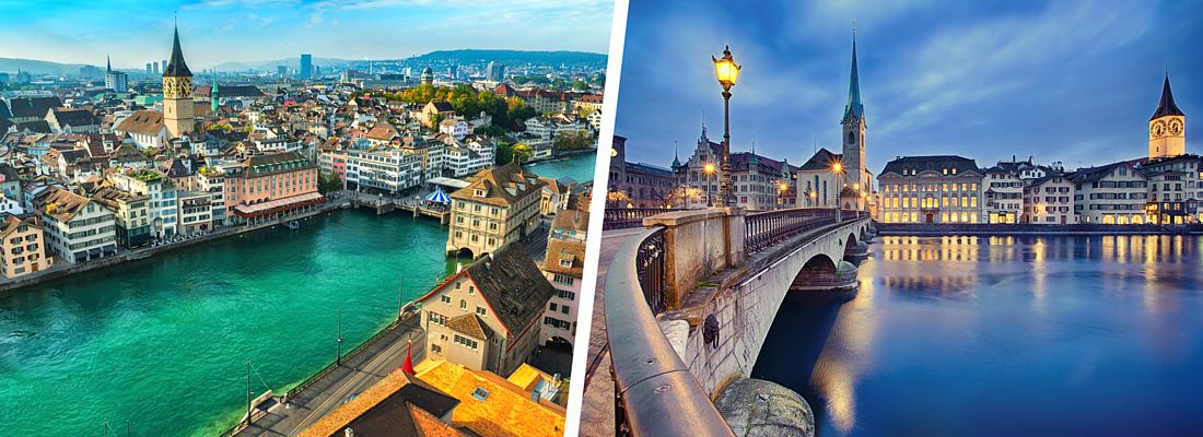 7 романтических городов Европы: Цюрих