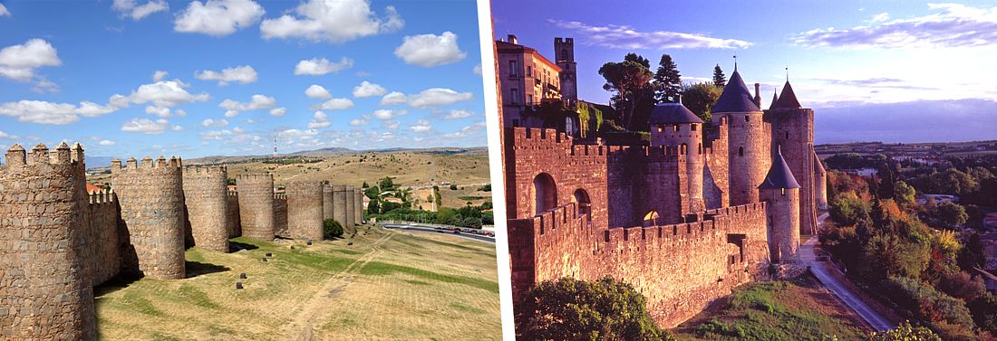 10 самых впечатляющих средневековых городов-крепостей в мире