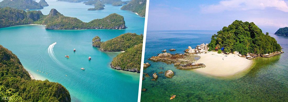 Сиамский залив и Национальный парк Анг Тхонг